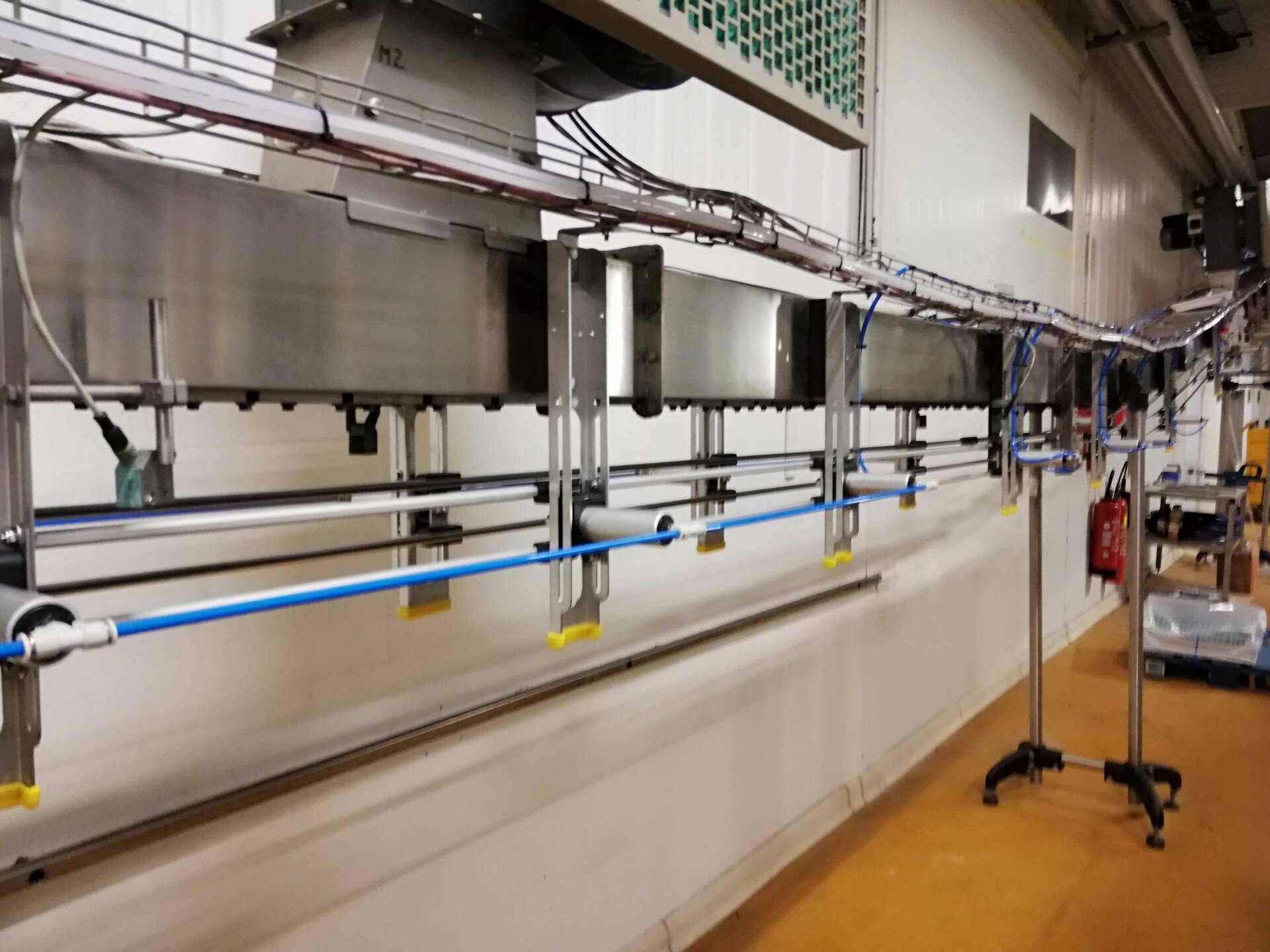 convoyeur à air bouteilles