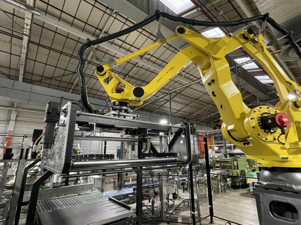 Palettiseur, Réalisation ACCS Packaging Projet Raynal Et Roquelaure